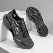 李寧（LI-NING）2025秋季輕22男子訓練減震百搭透氣耐磨跑鞋ARBV001 /純黑 男款 39