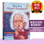 【正版 現(xiàn)貨】英文原版 Who Was Albert Einstein? 誰是艾伯特 愛因斯坦？ 進(jìn)口英語原版書籍 英文版9780448424965