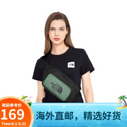 the North Face 北面美版腰包通用運動斜跨包胸包3L EXPLORE HIP PACK YXN-綠/黑色 均碼