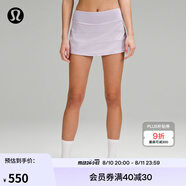 lululemon丨Pace Rival 女士運動中腰短裙 速干 芯吸 LW8A78R 蒼空紫 XS /4