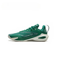 李寧（LI-NING）閃擊11籃球鞋 叢林男子輕量回彈耐磨比賽鞋ABAU053 ABAU053-8/綠色 39 全新假1賠3