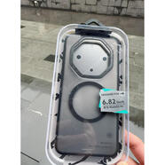 決色（DEFENSE）現(xiàn)貨適用華為Mate60RS磁吸手機(jī)殼60rs非凡大師碳纖維保護(hù)套商務(wù)簡(jiǎn) 猿氣品牌 mate60RS巖沙磁吸黑