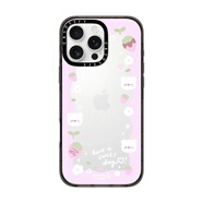 品無(wú)憂CASE第一彈小白熊sleepydaze可愛卡通日韓ins風(fēng)適用蘋果iPhone16/ 草莓四葉草小熊環(huán)繞原版黑框 iPhone16ProMax