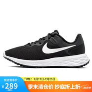 耐克NIKE女跑步鞋REVOLUTION6運(yùn)動(dòng)鞋DC3729-003黑35.5
