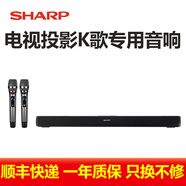 夏普夏普SB40H3藍牙回音壁電視音響客廳投影長(cháng)條形家庭影院重低音炮3D環(huán)繞無(wú)線(xiàn)電腦游戲掛墻K歌KTV音箱 SB40H回音壁80W+USB+無(wú)線(xiàn)話(huà)筒