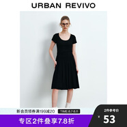 UR2024秋季新款女裝少女感蕾絲花邊顯瘦正肩短袖T恤UYY440030