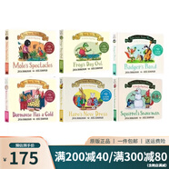 Tales from Acorn Wood 橡樹林故事集 Julia Donaldson 6冊(cè)大全套紙板翻翻書 Axel Scheffler 英文原版兒童啟蒙繪本 綠山墻