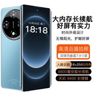 譽(yù)品2025新款正品全新X200Pro曲面屏人臉指紋解鎖全網(wǎng)通智能大屏手機(jī) 藍(lán)色 8G+128GB