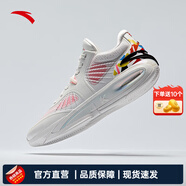 安踏（ANTA）KT10｜籃球鞋男氮科技湯普森實(shí)戰(zhàn)訓(xùn)練碳板中幫運(yùn)動(dòng)鞋112441101 涂鴉/白-2 40