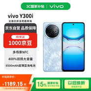 vivo Y300i 12GB+256GB 霧凇藍(lán) 全面抗摔金剛盾玻璃 6500mAh超薄藍(lán)海電池【贈(zèng)話費(fèi)券】國(guó)家補(bǔ)貼