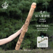 CACTUS雨棍樂器云愈仙人掌療愈雨棍智利進(jìn)口民族樂器瑜伽小眾手工 仙人掌雨棍粗款75cm主推款(送背