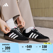 adidas T頭鞋 VL COURT復古板鞋德訓鞋男女阿迪達斯輕運動   黑色/白色(推薦女生選小半碼)   42.5