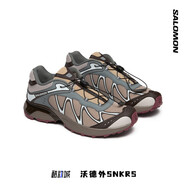 薩洛蒙（Salomon）XT-WHISPER牛津棕咖灰色薩洛蒙潮流低幫休閑跑步運動鞋 牛津棕/灰色/棕咖色(477618) 36.5 可拍大半碼 或 一碼