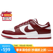 耐克NIKE男復古休閑板鞋 DUNK新年紅緩震運動鞋 DD1391-601紅白42