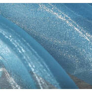 詠幻多色液態(tài)水光紗高光澤歐根紗網(wǎng)紗布料服飾裙子外套服裝面料 7#天藍色水晶紗 長(cháng)50cm 寬150