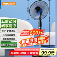 奧克斯（AUX）FS1613 電風(fēng)扇/落地扇/空氣流通/交流定頻工業(yè)落地扇/工程家用風(fēng)扇/五葉大風(fēng)量風(fēng)扇