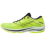 美津濃（MIZUNO）WaveRider25耐磨輕便低幫跑步鞋男款熒光黃專業(yè)款 42