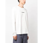 吉爾·桑達（Jil Sander）男士休閑短袖T恤透氣舒適修身版 白色 均碼 |XL