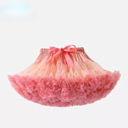G.duck女童tutu裙春夏新款寶寶網(wǎng)紗蛋糕公主裙兒童禮服半身裙女孩蓬蓬裙 一代桃紅色 120建議身高110-120cm（5-6歲）