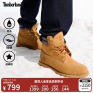 添柏嵐（Timberland）官方踢不爛女鞋春季大黃靴舒適戶外防水|A161G A161GW/小麥色 TB1 37 鞋內(nèi)長：23CM