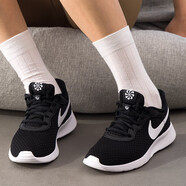 耐克（NIKE）TANJUN女鞋跑鞋 四季款經(jīng)典黑白輕質(zhì)透氣緩震耐磨百搭休閑跑步鞋 DV7786-001/黑白 TANJUN 38