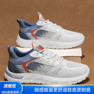 喬丹格蘭（JOEDONGOLAN）喬丹新款2025新款夏季男鞋網(wǎng)面運(yùn)動(dòng)跑步鞋內(nèi)增高老爹鞋厚底休閑鞋飛織潮流百搭休閑 旗艦版G02白藍(lán) 39