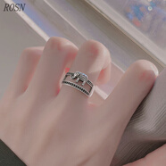 RSON925純銀大象戒指2025新款指環(huán)小眾設計復古民族風(fēng)食指戒開(kāi)口 通體S925銀-大象開(kāi)口戒