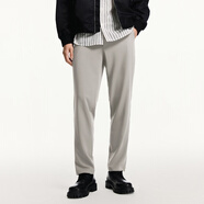 杰克·瓊斯（JACK&JONES）男裝夏季商務(wù)通勤時(shí)尚舒適個(gè)性潮百搭抗皺休閑褲錐形褲子品牌男褲 C47石灰色 33 180
