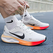 耐克（NIKE）男鞋復古跑鞋2025新款秋冬時尚潮流運動鞋舒適耐磨輕便復古跑步鞋 白色-漸變橙-101 41