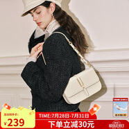 蔻一（Cnoles）包包女包真牛皮品牌女士斜挎馬鞍腋下包生日禮物送老婆實(shí)用走心款
