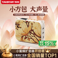 得勝（TAKSTAR）E30SET白玉蘭小蜜蜂擴(kuò)音器 教師專用導(dǎo)游喇叭腰掛國風(fēng)藍(lán)牙小音箱喊話器講課麥克風(fēng) 有線版