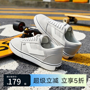 波尼PONY1972 戶外運(yùn)動(dòng)舒適耐磨滑板鞋Skate男女低幫休閑帆布運(yùn)動(dòng)鞋 231U1SK03GR 灰色 39