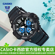 卡西歐（CASIO） 男表女表卡西歐手表男女情侶表學(xué)生時尚運(yùn)動表太陽能雙顯電子表 MCW-100H-1A2VDF多啦A夢