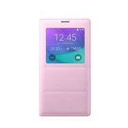 三星（SAMSUNG）適配note4手機殼n9100智能開窗皮套9108v保護套n9109手機套炫彩插卡原裝手機殼男女情侶款官方原裝 note4原裝芯片智能版花漾粉 三星其他型號