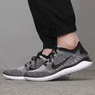 耐克（NIKE）男鞋F(xiàn)REE RN赤足女鞋飛線透氣緩震運(yùn)動(dòng)休閑跑步鞋942838 942838-101 39