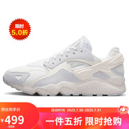 耐克NIKE休閑鞋男華萊士AIR HUARACHE運(yùn)動鞋DZ3306-100白黑42