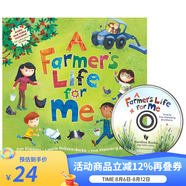 英文原版 情景英語(yǔ) 韻文歌謠文學(xué)童話(huà)繪本 幽默圖畫(huà)故事書(shū) 經(jīng)典文學(xué) Barefoot 語(yǔ)感啟蒙歌謠繪本 A Farmer's Life for Me 農場(chǎng)