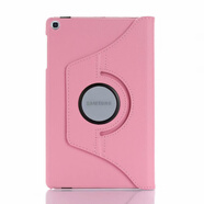 品怡適用三星Tab A 10.1 T510旋轉(zhuǎn)保護套T720荔枝紋P610 皮套s5e外殼 粉色 S8/X700/X706