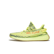 阿迪達(dá)斯 （adidas） Yeezy 350v2 Boost 黃斑馬 熒光黃 侃爺椰子跑鞋 B37572 熒光黃 鞋子偏小 36