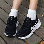 耐克（NIKE） 女鞋2025新款夏季Tanjun透氣經(jīng)典休閑鞋運(yùn)動(dòng)鞋網(wǎng)面情侶跑步鞋 FB2208-003黑色白/革命7系列 40