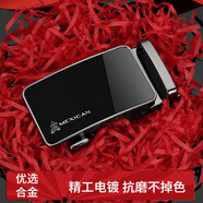 稻草人男士皮帶扣頭休閑褲帶自動(dòng)扣腰帶帶身配件