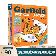 加菲貓英文原版漫畫 合集 故事三合一 Garfield Fat Cat 3 Pack 經(jīng)典趣味幽默漫畫 兒童圖畫故事書 Jim Davis進口原版書籍 綠山墻 加菲貓漫畫三 合一 3