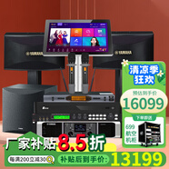雅馬哈 【進(jìn)口音響萬(wàn)單0差評(píng)】KMS910家庭ktv音響套裝 專業(yè)卡拉ok音箱唱歌全套設(shè)備家用K歌一體點(diǎn)歌機(jī) 【2音響KMS910】悅享版雅馬哈后級(jí)功放+低音炮