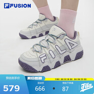FILA FUSION斐樂潮牌女鞋復(fù)古籃球鞋冬季運動鞋