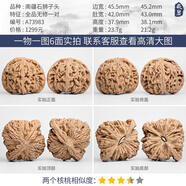 OIDSG老鳳凰999文玩核桃一物一圖精品大粗筋蛤蟆頭南瓜墩四座樓南疆石 A73983 全品無(wú)修南疆石獅子頭45