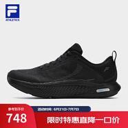 FILA官方男鞋NUVOLE JOG路跑鞋2025夏新款柔云健步鞋運(yùn)動(dòng)鞋 駿馬黑-BB 39