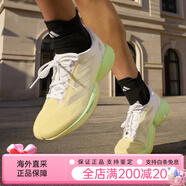 阿迪達斯 （adidas）領航系列Supernova Eterno舒適中考體測跑鞋男女adidas阿迪達斯 白_亮金屬鐵灰_黃 35.5 _215mm