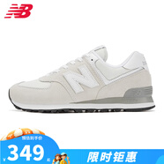 NEW BALANCE男鞋女鞋新574系列復古經(jīng)典運動NB休閑鞋跑步鞋 ML574EVW 淺灰 36 /4