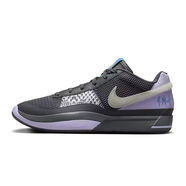 NBA VIBE-Nike耐keAJ1一代鴛鴦莫蘭特氣墊實(shí)戰籃球鞋休閑耐磨ins運動(dòng)鞋 X17深灰紫 39