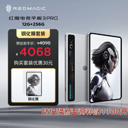 努比亞紅魔電競平板3Pro 9.06英寸OLED電競屏 驍龍8至尊版 8200mAh電池  12+256G銀翼版 【鋼化膜套裝】